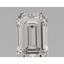 Diament laboratoryjny bezbarwny szlif szmaragdowy, 1.17ct, VVS2, E, IGI LG662418397
