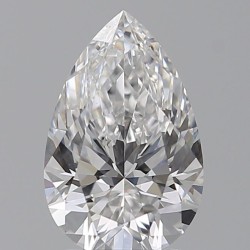 Diament laboratoryjny bezbarwny szlif gruszkowy, 2.08ct, VVS2, D, IGI LG678533818