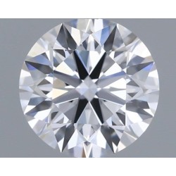 Diament laboratoryjny bezbarwny szlif okrągły, 0.7ct, VVS1, D, IGI LG720599748