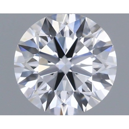 Diament laboratoryjny bezbarwny szlif okrągły, 0.7ct, VVS1, D, IGI LG720599748