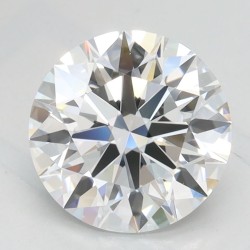 Diament laboratoryjny bezbarwny szlif okrągły, 1.71ct, VVS1, D, GIA 2536702433