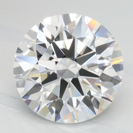 Diament laboratoryjny bezbarwny szlif okrągły, 2.04ct, VVS2, D, GIA 6532701166