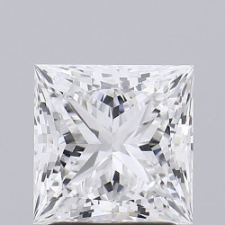 Diament laboratoryjny bezbarwny szlif princess, 2.05ct, VVS2, D, GIA 2239101227