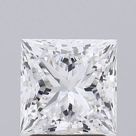Diament laboratoryjny bezbarwny szlif princess, 2.05ct, VVS2, D, GIA 2239101227