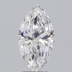 Diament laboratoryjny bezbarwny markiza, 2.55ct, VVS2, D, IGI LG741598568