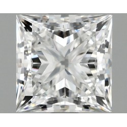 Diament laboratoryjny bezbarwny szlif princess, 1.52ct, VVS2, E, IGI LG710540177