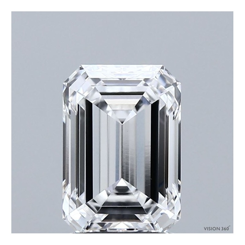 Diament laboratoryjny bezbarwny szlif szmaragdowy, 2.08ct, VVS2, D, IGI LG729512430 Diament laboratoryjny bezbarwny szlif szmaragdowy, 2.08ct, VVS2, D, IGI LG729512430