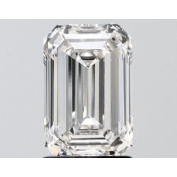 Diament laboratoryjny bezbarwny szlif szmaragdowy, 2.01ct, VVS1, E, IGI LG710559190