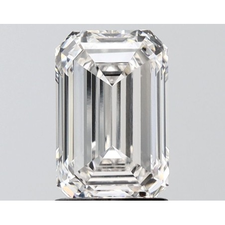 Diament laboratoryjny bezbarwny szlif szmaragdowy, 2.01ct, VVS1, E, IGI LG710559190