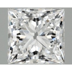 Diament laboratoryjny bezbarwny szlif princess, 2.04ct, VVS2, E, IGI LG705544010