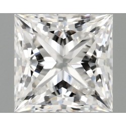 Diament laboratoryjny bezbarwny szlif princess, 1.06ct, VVS2, E, IGI LG706532768