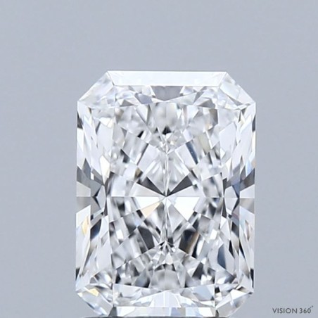Diament laboratoryjny bezbarwny radiant, 1.68ct, VVS2, D, IGI LG718509777