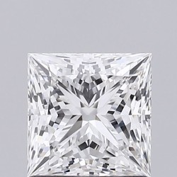 Diament laboratoryjny bezbarwny szlif princess, 1.09ct, VVS1, D, IGI LG713511082