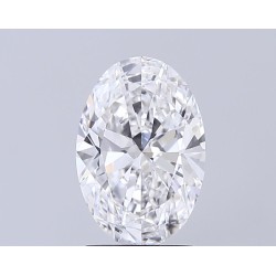 Diament laboratoryjny bezbarwny szlif owalny, 2.2ct, IF, E, IGI LG732509501