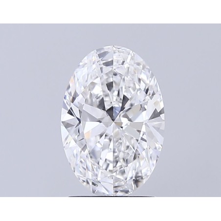Diament laboratoryjny bezbarwny szlif owalny, 2.2ct, IF, E, IGI LG732509501