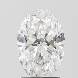Diament laboratoryjny bezbarwny szlif owalny, 2.07ct, VVS1, D, IGI LG734518423