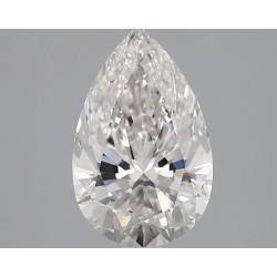 Diament laboratoryjny bezbarwny szlif gruszkowy, 1.65ct, VVS2, F, IGI LG735520425