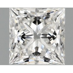 Diament laboratoryjny bezbarwny szlif princess, 1.06ct, VVS2, E, IGI LG710510069