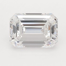 Diament laboratoryjny bezbarwny szlif szmaragdowy, 1.54ct, VVS1, E, IGI LG660414933