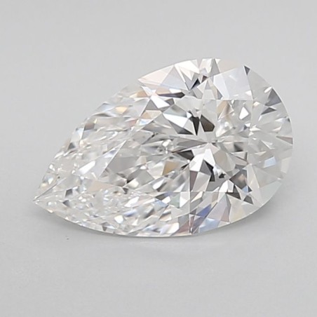 Diament laboratoryjny bezbarwny szlif gruszkowy, 1.37ct, VVS1, D, IGI LG647421704