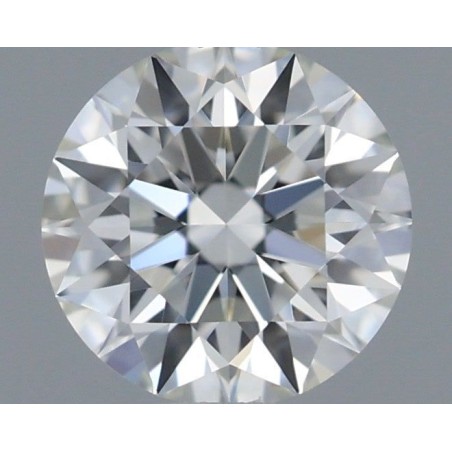 Diament szlif okrągły, 0.4ct, VVS2, H, GIA 6531204093
