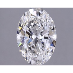 Diament laboratoryjny bezbarwny szlif owalny, 1.39ct, VVS2, F, IGI LG620486085