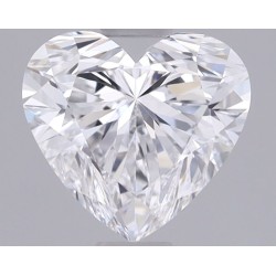 Diament laboratoryjny bezbarwny serce, 1.04ct, VVS1, D, IGI LG625435601