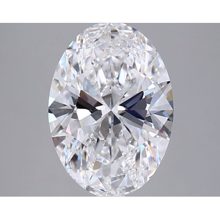 Diament laboratoryjny bezbarwny szlif owalny, 2.5ct, VVS2, D, GIA 1538136129