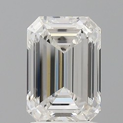 Diament laboratoryjny bezbarwny szlif szmaragdowy, 1.94ct, VVS2, E, IGI LG731566969