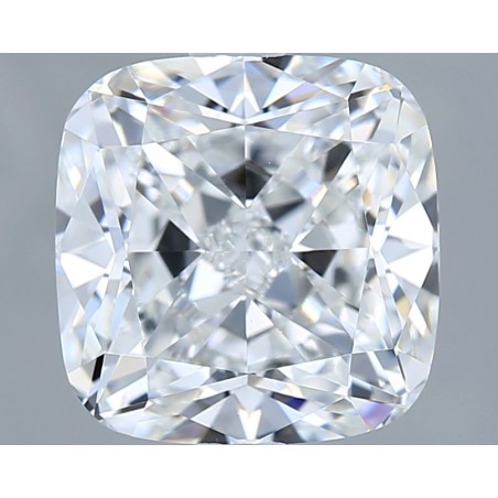 Diament laboratoryjny bezbarwny szlif poduszkowy brylantowy, 2.54ct, VVS1, F, GIA 3525967834