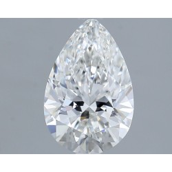 Diament laboratoryjny bezbarwny szlif gruszkowy, 1.34ct, IF, E, IGI LG726515478
