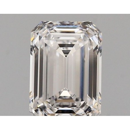 Diament laboratoryjny bezbarwny szlif szmaragdowy, 1.17ct, VVS2, D, IGI LG741521706