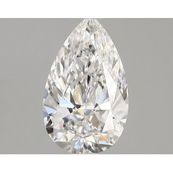Diament laboratoryjny bezbarwny szlif gruszkowy, 1.17ct, VVS2, D, IGI LG720593911