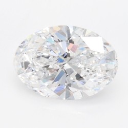 Diament laboratoryjny bezbarwny szlif owalny, 1.52ct, VVS1, D, IGI LG720566130