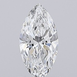 Diament laboratoryjny bezbarwny markiza, 1.09ct, VVS2, D, IGI LG669449313