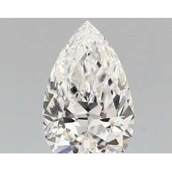 Diament laboratoryjny bezbarwny szlif gruszkowy, 1.17ct, VVS2, E, IGI LG702510713
