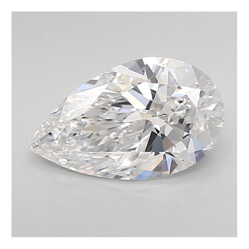 Diament laboratoryjny bezbarwny szlif gruszkowy, 1.57ct, VVS1, D, IGI LG684513210 Diament laboratoryjny bezbarwny szlif gruszkowy, 1.57ct, VVS1, D, IGI LG684513210