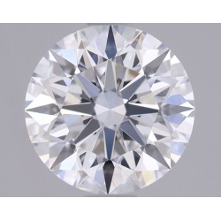 Diament laboratoryjny bezbarwny szlif okrągły, 1.36ct, VVS2, D, GIA 6482416299