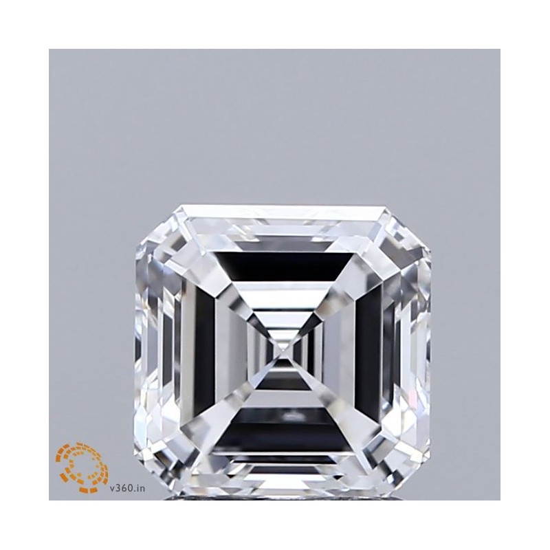 Diament laboratoryjny bezbarwny szlif szmaragdowy kwadratowy, 1.94ct, VVS1, E, IGI LG671498819 Diament laboratoryjny bezbarwny szlif szmaragdowy kwadratowy, 1.94ct, VVS1, E, IGI LG671498819