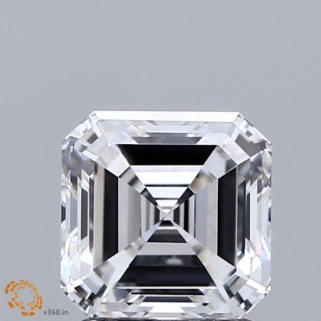 Diament laboratoryjny bezbarwny szlif szmaragdowy kwadratowy, 1.94ct, VVS1, E, IGI LG671498819