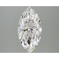 Diament laboratoryjny bezbarwny markiza, 1.96ct, VVS2, F, IGI LG658492351