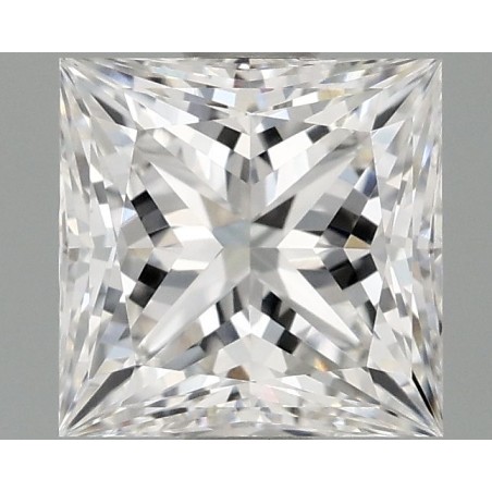 Diament laboratoryjny bezbarwny szlif princess, 1.09ct, VVS2, E, IGI LG702536006