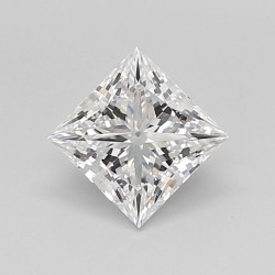 Diament laboratoryjny bezbarwny szlif princess, 1.01ct, IF, D, IGI LG743567348
