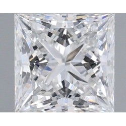 Diament laboratoryjny bezbarwny szlif princess, 1.07ct, VVS2, D, IGI LG722529074