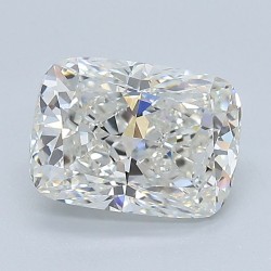 Diament laboratoryjny bezbarwny szlif poduszkowy brylantowy, 1.93ct, VVS2, F, IGI LG673405456