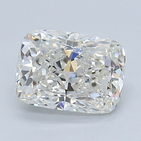 Diament laboratoryjny bezbarwny szlif poduszkowy brylantowy, 1.93ct, VVS2, F, IGI LG673405456