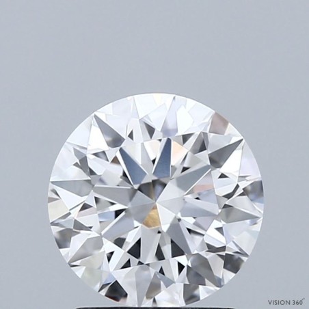 Diament laboratoryjny bezbarwny szlif okrągły, 1.88ct, VVS2, D, IGI LG729512421