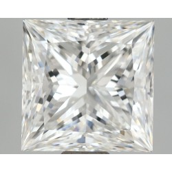 Diament laboratoryjny bezbarwny szlif princess, 2.54ct, VVS2, F, IGI LG728557316
