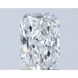 Diament laboratoryjny bezbarwny radiant, 1.57ct, VVS2, F, IGI LG632404359
