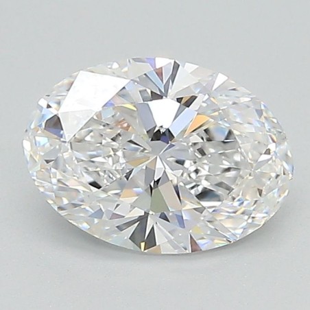 Diament laboratoryjny bezbarwny szlif owalny, 1.24ct, VVS2, D, IGI LG618409239